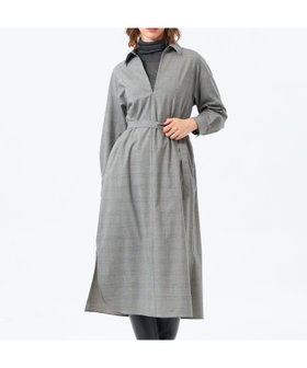 【マッキントッシュ フィロソフィー/MACKINTOSH PHILOSOPHY】のウールトロスキッパーワンピース 人気、トレンドファッション・服の通販 founy(ファニー) ファッション Fashion レディースファッション Fashion for Women ワンピース Dresses インナー Innerwear 春 Spring 秋 Autumn カッティング Cutting Detail スキッパー Skipper, Open Collar ストレッチ Stretch, Stretchy Fabric スリット Slit, Slit Detail タートル Turtleneck, Turtle Collar チェック Check, Plaid, Tartan ドレープ Drape, Draping Fabric フロント Front, Front Design 冬 Winter / This Winter おすすめ Recommended / Our Picks |ID:prp329100004834219