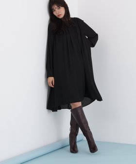 【ピンキーアンドダイアン/Pinky&Dianne】のタックフレアジョーゼットワンピース 人気、トレンドファッション・服の通販 founy(ファニー) ファッション Fashion レディースファッション Fashion for Women ワンピース Dresses エレガント 上品 Elegant ジョーゼット Georgette, Semi-Sheer Fabric スタンダード Standard, Basic ストレッチ Stretch, Stretchy Fabric ドレープ Drape, Draping Fabric ネックレス Necklace, Pendant Necklace ヘムライン Hemline, Bottom Cut |ID:prp329100004834221