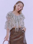 【ファーファー/FURFUR】のフラワーレースラッフルブラウス 人気、トレンドファッション・服の通販 founy(ファニー) ファッション Fashion レディースファッション Fashion for Women トップス・カットソー Cut & Sew Tops シャツ・ブラウス・オフィスカジュアル Elegant Blouses & Button-Ups スマート Smart, Elegant デニム Denim, Jeans Material トレンド Trend, Trending Now フリル Frill, Ruffle ボヘミアン Bohemian, Ethnic Style ラッフル Ruffle, Frill レース Lace, Lace Fabric ワイド Wide, Wide Fit thumbnail MIX[930]|ID: prp329100004834226 ipo3291000000035209705
