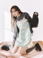 【リリーブラウン/Lily Brown】のヴィンテージスリップサテンミニワンピース 人気、トレンドファッション・服の通販 founy(ファニー) ファッション Fashion レディースファッション Fashion for Women ワンピース Dresses おすすめ Recommended / Our Picks キャミワンピース Cami Dress, Slip Dress クラシカル Classical, Vintage-Inspired サテン Satin, Glossy Fabric スマート Smart, Elegant デニム Denim, Jeans Material トレンド Trend, Trending Now ピーチ Peach, Soft Touch フェミニン Feminine, Girly リボン Ribbon, Bow レース Lace, Lace Fabric エレガント 上品 Elegant 今季 This Season, Current Season thumbnail LBLU[081]|ID: prp329100004834239 ipo3291000000035209867