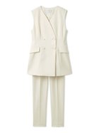 【セルフォード/CELFORD】の【洗える】ペプラムセットアップ 人気、トレンドファッション・服の通販 founy(ファニー) ファッション Fashion レディースファッション Fashion for Women セットアップ Matching Sets インナー Innerwear エレガント 上品 Elegant オケージョン Occasion Wear 洗える Machine Washable ストレート Straight, Straight Cut スマート Smart, Elegant セットアップ Set-Up, Coordinated Outfit ダブル Double, Double-Breasted フェミニン Feminine, Girly フリル Frill, Ruffle ペプラム Peplum, Flared Hem マニッシュ Mannish, Boyish おすすめ Recommended / Our Picks thumbnail IVR[003]|ID: prp329100004834249 ipo3291000000035210002