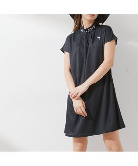 【ジュンアンドロペ/JUN&ROPE】の【UV】【吸水速乾】ロゴジャガードモックネックワンピース 人気、トレンドファッション・服の通販 founy(ファニー) ファッション Fashion レディースファッション Fashion for Women ワンピース Dresses アンダー Underwear Essentials インナー Innerwear 吸水 Absorbent, Quick-Dry スポーティ Sporty, Casual Athletic ポケット Pocket, Pocket Detail レーシー Lacy, Lace-Like 夏 Summer エレガント 上品 Elegant ゴルフ Golf |ID:prp329100004834250