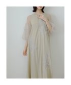 【ビーフラット/bflat】のフラワー刺繍Aラインドレス チュール ボリューム袖 マタニティ 妊婦 結婚式 二次会 人気、トレンドファッション・服の通販 founy(ファニー) ファッション Fashion レディースファッション Fashion for Women トップス・カットソー Cut & Sew Tops ワンピース Dresses フォーマル・パーティードレス・結婚式用ドレス Elegant & Casual Dresses エアリー Airy Texture チュール Tulip, Tulip Motif ドレス Dress, One-Piece フラワー Flower, Floral リボン Ribbon, Bow おすすめ Recommended / Our Picks 結婚式 Wedding 披露宴 Wedding Reception 二次会 After Party thumbnail イエロー|ID: prp329100004834262 ipo3291000000035210139