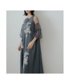 【ビーフラット/bflat】のフラワー刺繍Aラインドレス チュール ボリューム袖 マタニティ 妊婦 結婚式 二次会 人気、トレンドファッション・服の通販 founy(ファニー) ファッション Fashion レディースファッション Fashion for Women トップス・カットソー Cut & Sew Tops ワンピース Dresses フォーマル・パーティードレス・結婚式用ドレス Elegant & Casual Dresses エアリー Airy Texture チュール Tulip, Tulip Motif ドレス Dress, One-Piece フラワー Flower, Floral リボン Ribbon, Bow おすすめ Recommended / Our Picks 結婚式 Wedding 披露宴 Wedding Reception 二次会 After Party thumbnail グレー|ID: prp329100004834262 ipo3291000000035210141