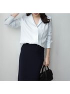 【アニュアンス/anuans】のダブルサテンショールカラーブラウス 人気、トレンドファッション・服の通販 founy(ファニー) ファッション Fashion レディースファッション Fashion for Women トップス・カットソー Cut & Sew Tops シャツ・ブラウス・オフィスカジュアル Elegant Blouses & Button-Ups インナー Innerwear サテン Satin, Glossy Fabric ショール Shawl, Wrap シンプル Simple, Minimal ストレッチ Stretch, Stretchy Fabric とろみ Fluid, Flowy Fabric ダブル Double, Double-Breasted ドレープ Drape, Draping Fabric 定番 Standard, Basic Item バランス Balance, Style Balance ボトム Bottoms, Lower Wear ヨーク Yoke, Yoke Design 再入荷 Restock / Back in Stock エレガント 上品 Elegant thumbnail SAX|ID: prp329100004834263 ipo3291000000035210138