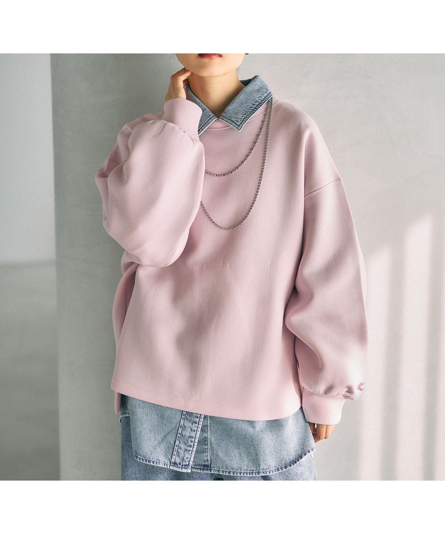 【レプシィム ローリーズファーム/LEPSIM LOWRYS FARM】のパフエア刺繍プルオーバー 人気、トレンドファッション・服の通販 founy(ファニー) 　ファッション　Fashion　レディースファッション　Fashion for Women　トップス・カットソー　Cut & Sew Tops　カジュアルプルオーバー・ニットトップス　Pullovers & Knit Tops / Casual Pullovers　おすすめ　Recommended / Our Picks　ワイド　Wide, Wide Fit　春　Spring　 other-1|ID: prp329100004834271 ipo3291000000035210381