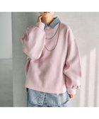 【レプシィム ローリーズファーム/LEPSIM LOWRYS FARM】のパフエア刺繍プルオーバー 人気、トレンドファッション・服の通販 founy(ファニー) ファッション Fashion レディースファッション Fashion for Women トップス・カットソー Cut & Sew Tops カジュアルプルオーバー・ニットトップス Pullovers & Knit Tops / Casual Pullovers おすすめ Recommended / Our Picks ワイド Wide, Wide Fit 春 Spring thumbnail ピンク25|ID: prp329100004834271 ipo3291000000035210382