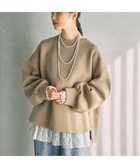 【レプシィム ローリーズファーム/LEPSIM LOWRYS FARM】のパフエア刺繍プルオーバー 人気、トレンドファッション・服の通販 founy(ファニー) ファッション Fashion レディースファッション Fashion for Women トップス・カットソー Cut & Sew Tops カジュアルプルオーバー・ニットトップス Pullovers & Knit Tops / Casual Pullovers おすすめ Recommended / Our Picks ワイド Wide, Wide Fit 春 Spring thumbnail モカ53|ID: prp329100004834271 ipo3291000000035210385