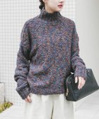 【アイテムズアーバンリサーチ/ITEMS URBAN RESEARCH】のハイネックカラーネップニット 人気、トレンドファッション・服の通販 founy(ファニー) ファッション Fashion レディースファッション Fashion for Women トップス・カットソー Cut & Sew Tops ニット Knit Tops & Sweaters 2025年 2025 2025-2026秋冬・A/W Autumn/Winter 2025–26 AW25–26 冬 Winter / This Winter ショルダー Shoulder, Shoulder Strap タートルネック Turtleneck, High Neck ドロップ Drop Shoulder, Dropped Style ネップ Nepp, Slub Yarn リラックス Relax, Relaxed Fit 今季 This Season, Current Season 無地 Plain, Solid Color A/W・秋冬 Autumn/Winter thumbnail チャコールグレー|ID: prp329100004834272 ipo3291000000035210395