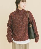 【アイテムズアーバンリサーチ/ITEMS URBAN RESEARCH】のハイネックカラーネップニット 人気、トレンドファッション・服の通販 founy(ファニー) ファッション Fashion レディースファッション Fashion for Women トップス・カットソー Cut & Sew Tops ニット Knit Tops & Sweaters 2025年 2025 2025-2026秋冬・A/W Autumn/Winter 2025–26 AW25–26 冬 Winter / This Winter ショルダー Shoulder, Shoulder Strap タートルネック Turtleneck, High Neck ドロップ Drop Shoulder, Dropped Style ネップ Nepp, Slub Yarn リラックス Relax, Relaxed Fit 今季 This Season, Current Season 無地 Plain, Solid Color A/W・秋冬 Autumn/Winter thumbnail ボルドー|ID: prp329100004834272 ipo3291000000035210399