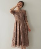 【ハレモード/haremode】の【haremode ハレモード公式】花柄刺繍ミディ丈ドレス 人気、トレンドファッション・服の通販 founy(ファニー) ファッション Fashion レディースファッション Fashion for Women ワンピース Dresses フォーマル・パーティードレス・結婚式用ドレス Elegant & Casual Dresses シャーリング Shirring, Ruched ショルダー Shoulder, Shoulder Strap スカラップ Scallop, Scalloped Edge ドレス Dress, One-Piece パイピング Piping, Trim Design ラベンダー Lavender リボン Ribbon, Bow おすすめ Recommended / Our Picks エレガント 上品 Elegant 結婚式 Wedding 披露宴 Wedding Reception 二次会 After Party thumbnail モカ|ID: prp329100004834273 ipo3291000000035210408