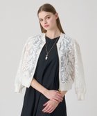 【アナイ/ANAYI】のフルールジップブルゾン 人気、トレンドファッション・服の通販 founy(ファニー) ファッション Fashion レディースファッション Fashion for Women アウター Coat / Outerwear Collection ブルゾンジャケット・スポーティアウター Blouson Jackets 春 Spring スマート Smart, Elegant スリーブ Sleeve, Long Sleeve / Short Sleeve チュール Tulip, Tulip Motif フェミニン Feminine, Girly ブルゾン Blouson, Bomber Jacket メッシュ Mesh, Net Fabric モチーフ Motif, Design Theme レース Lace, Lace Fabric S/S・春夏 SS, Spring/Summer, Warm Season 再入荷 Restock / Back in Stock 夏 Summer thumbnail off white|ID: prp329100004834278 ipo3291000000035210520