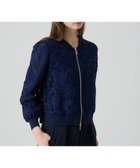 【アナイ/ANAYI】のフルールジップブルゾン 人気、トレンドファッション・服の通販 founy(ファニー) ファッション Fashion レディースファッション Fashion for Women アウター Coat / Outerwear Collection ブルゾンジャケット・スポーティアウター Blouson Jackets 春 Spring スマート Smart, Elegant スリーブ Sleeve, Long Sleeve / Short Sleeve チュール Tulip, Tulip Motif フェミニン Feminine, Girly ブルゾン Blouson, Bomber Jacket メッシュ Mesh, Net Fabric モチーフ Motif, Design Theme レース Lace, Lace Fabric S/S・春夏 SS, Spring/Summer, Warm Season 再入荷 Restock / Back in Stock 夏 Summer thumbnail navy|ID: prp329100004834278 ipo3291000000035210521