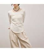 【アダム エ ロペ/ADAM ET ROPE'】のワンショルダートップス 人気、トレンドファッション・服の通販 founy(ファニー) ファッション Fashion レディースファッション Fashion for Women トップス・カットソー Cut & Sew Tops アシンメトリー Asymmetrical Style カッティング Cutting Detail シンプル Simple, Minimal スラックス Slacks, Dress Pants デニム Denim, Jeans Material なめらか Smooth, Silky Texture フィット Fit, Slim Fit おすすめ Recommended / Our Picks エレガント 上品 Elegant 2026年 2026 thumbnail オフホワイト(15)|ID: prp329100004834286 ipo3291000000035210647