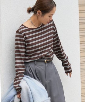 【ジャーナルスタンダード/JOURNAL STANDARD】のマルチボーダープルオーバー 人気、トレンドファッション・服の通販 founy(ファニー) ファッション Fashion レディースファッション Fashion for Women トップス・カットソー Cut & Sew Tops カジュアルプルオーバー・ニットトップス Pullovers & Knit Tops / Casual Pullovers インナー Innerwear スマート Smart, Elegant ボトム Bottoms, Lower Wear ボーダー Border, Stripe 定番 Standard, Basic Item |ID:prp329100004834299