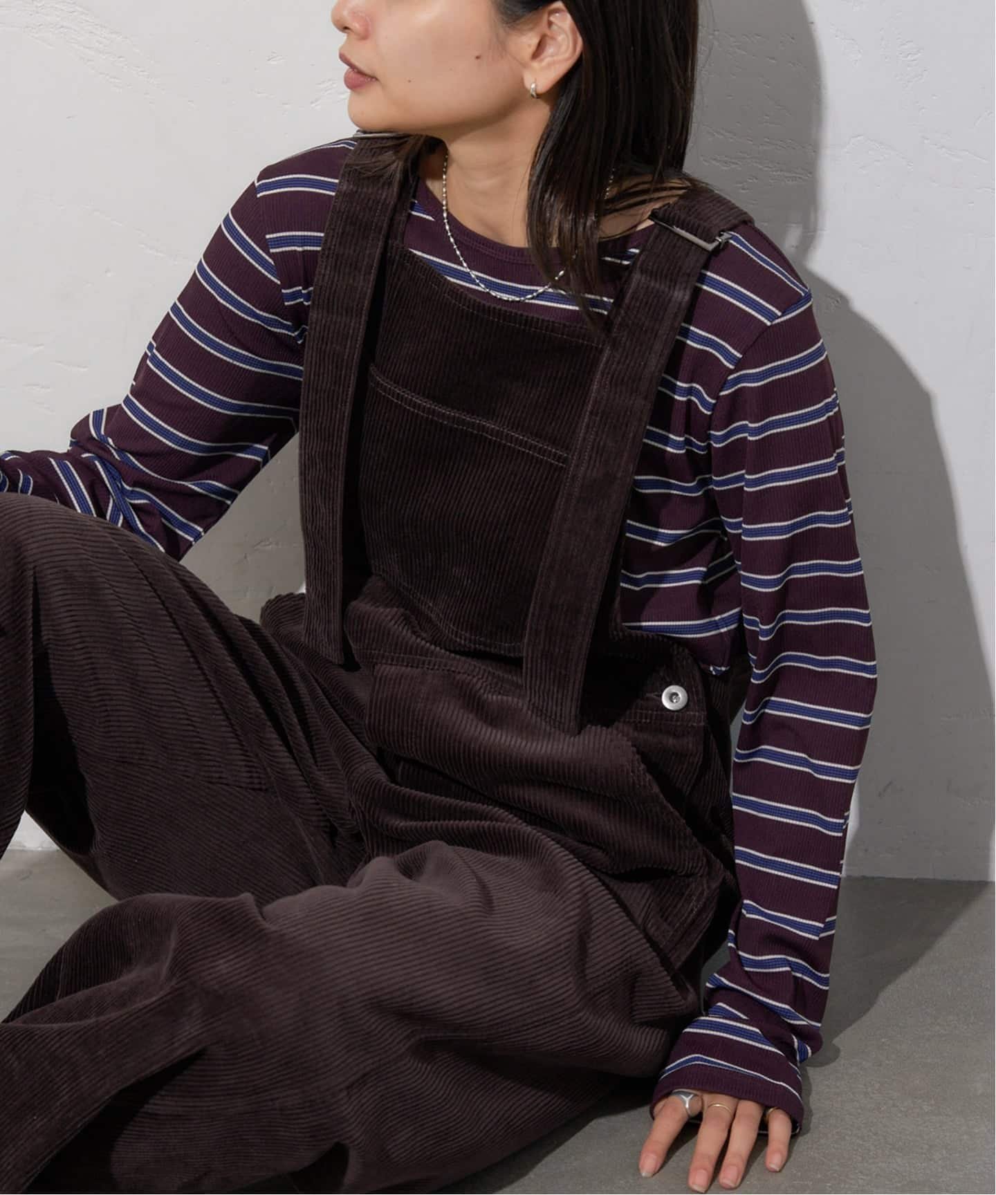 【ジャーナルスタンダード/JOURNAL STANDARD】のマルチボーダープルオーバー インテリア・キッズ・メンズ・レディースファッション・服の通販 founy(ファニー) 　ファッション　Fashion　レディースファッション　Fashion for Women　トップス・カットソー　Cut & Sew Tops　カジュアルプルオーバー・ニットトップス　Pullovers & Knit Tops / Casual Pullovers　インナー　Innerwear　スマート　Smart, Elegant　ボトム　Bottoms, Lower Wear　ボーダー　Border, Stripe　定番　Standard, Basic Item　ボルドー|ID: prp329100004834299 ipo3291000000035210924