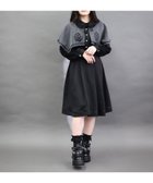 【アクシーズファム/axes femme】のフレーム刺繍ケープワンピース 人気、トレンドファッション・服の通販 founy(ファニー) ファッション Fashion レディースファッション Fashion for Women ワンピース Dresses おすすめ Recommended / Our Picks ストライプ Stripe, Striped Pattern フレーム Frame, Outline リボン Ribbon, Bow thumbnail グレー|ID: prp329100004834301 ipo3291000000035210929