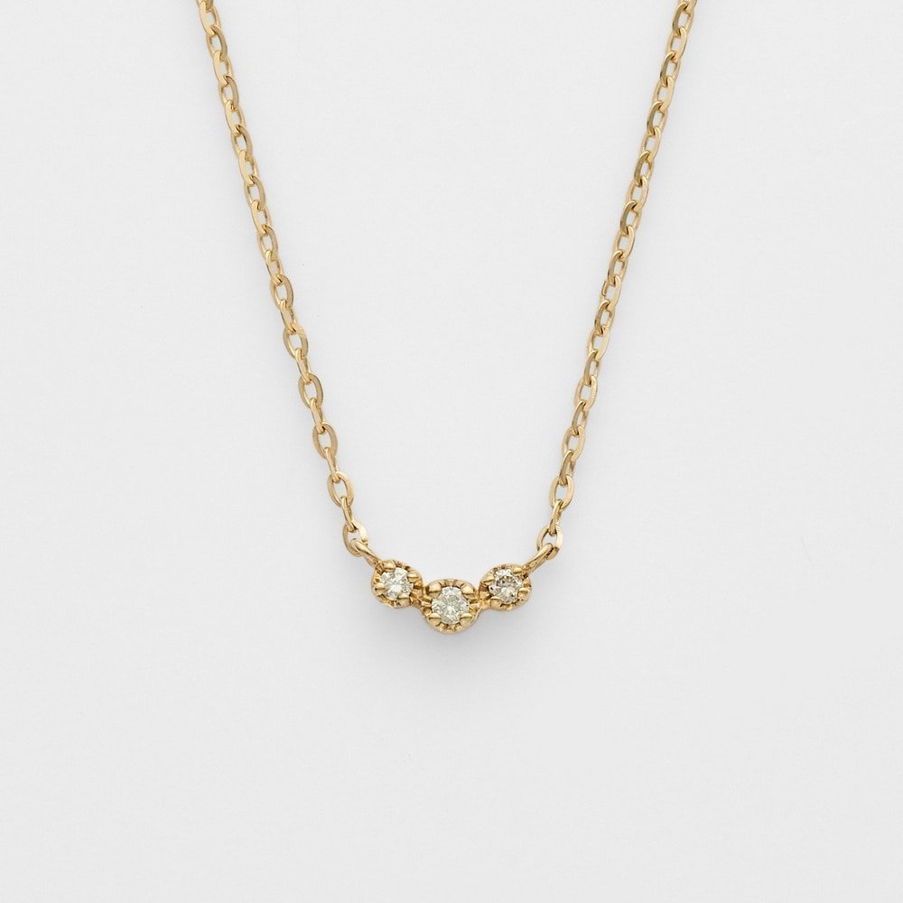 【アガット/agete】の《WEB限定》K10ダイヤモンドネックレス インテリア・キッズ・メンズ・レディースファッション・服の通販 founy(ファニー) 　ファッション　Fashion　レディースファッション　Fashion for Women　ジュエリー　Jewelry　ネックレス　Necklaces & Pendants　ダイヤモンド　Diamond, Brilliant Cut　ネックレス　Necklace, Pendant Necklace　ホワイト|ID: prp329100004834769 ipo3291000000035214120