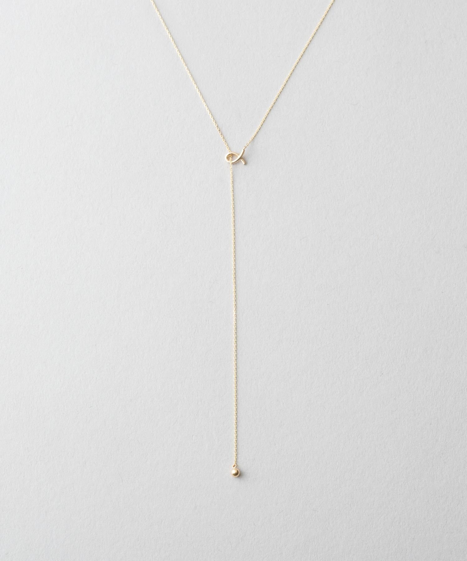 【ジュエッテ/Jouete】のK10YG ロングネックレス ラリエット インテリア・キッズ・メンズ・レディースファッション・服の通販 founy(ファニー) 　ファッション　Fashion　レディースファッション　Fashion for Women　ジュエリー　Jewelry　ネックレス　Necklaces & Pendants　おすすめ　Recommended / Our Picks　ギフト プレゼント　Gift / Present　ジュエリー　Jewelry, Accessories　ネックレス　Necklace, Pendant Necklace　バランス　Balance, Style Balance　モチーフ　Motif, Design Theme　ロング　Long, Long-Length　エレガント 上品　Elegant　イエローゴールド|ID: prp329100004834797 ipo3291000000035214471