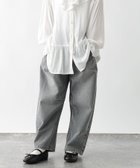 【グローバルワーク/GLOBAL WORK / KIDS】のバレルイージーパンツ/キッズ/629875 人気、トレンドファッション・服の通販 founy(ファニー) ファッション Fashion キッズファッション Fashion for Kids ボトムス Bottoms ツイル Twist, Twisted Detail デニム Denim, Jeans Material トレンド Trend, Trending Now thumbnail デニムグレー10|ID: prp329100004834811 ipo3291000000035214598