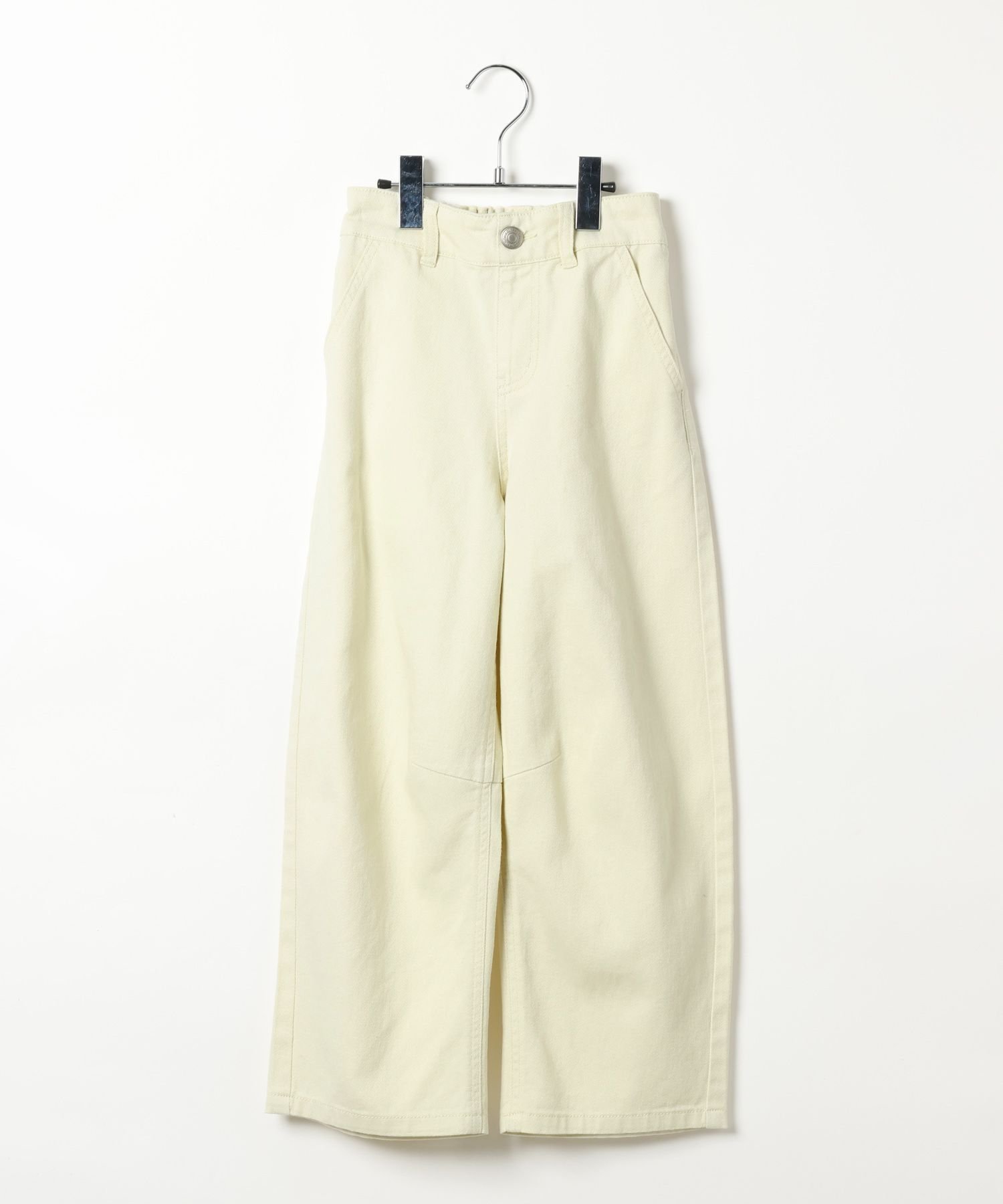 【グローバルワーク/GLOBAL WORK / KIDS】のバレルイージーパンツ/キッズ/629875 インテリア・キッズ・メンズ・レディースファッション・服の通販 founy(ファニー) 　ファッション　Fashion　キッズファッション　Fashion for Kids　ボトムス　Bottoms　ツイル　Twist, Twisted Detail　デニム　Denim, Jeans Material　トレンド　Trend, Trending Now　ツイルイエロー64|ID: prp329100004834811 ipo3291000000035214600