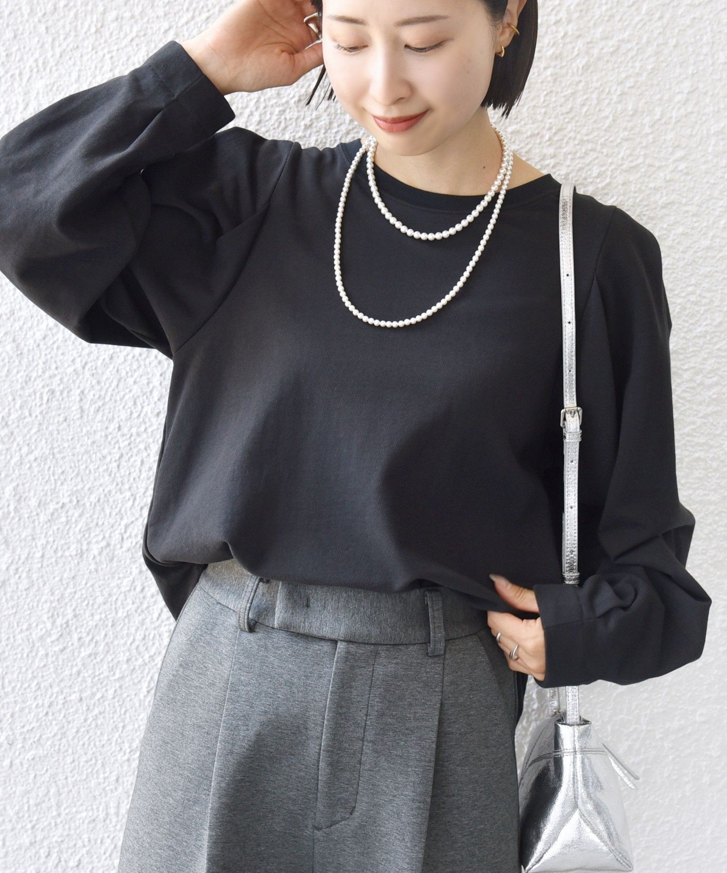 【シップス フォー ウィメン/SHIPS】のDEPEND インレー タック デザイン プルオーバー 人気、トレンドファッション・服の通販 founy(ファニー) 　ファッション　Fashion　レディースファッション　Fashion for Women　トップス・カットソー　Cut & Sew Tops　カジュアルプルオーバー・ニットトップス　Pullovers & Knit Tops / Casual Pullovers　スリット　Slit, Slit Detail　ボトム　Bottoms, Lower Wear　ポケット　Pocket, Pocket Detail　ビジネス 仕事 通勤　Business / Work / Commuting　2025年　2025　2025-2026秋冬・A/W　Autumn/Winter 2025–26 AW25–26　 other-1|ID: prp329100004834815 ipo3291000000035214622