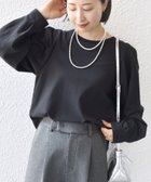 【シップス フォー ウィメン/SHIPS】のDEPEND インレー タック デザイン プルオーバー 人気、トレンドファッション・服の通販 founy(ファニー) ファッション Fashion レディースファッション Fashion for Women トップス・カットソー Cut & Sew Tops カジュアルプルオーバー・ニットトップス Pullovers & Knit Tops / Casual Pullovers スリット Slit, Slit Detail ボトム Bottoms, Lower Wear ポケット Pocket, Pocket Detail ビジネス 仕事 通勤 Business / Work / Commuting 2025年 2025 2025-2026秋冬・A/W Autumn/Winter 2025–26 AW25–26 thumbnail ブラック|ID: prp329100004834815 ipo3291000000035214625