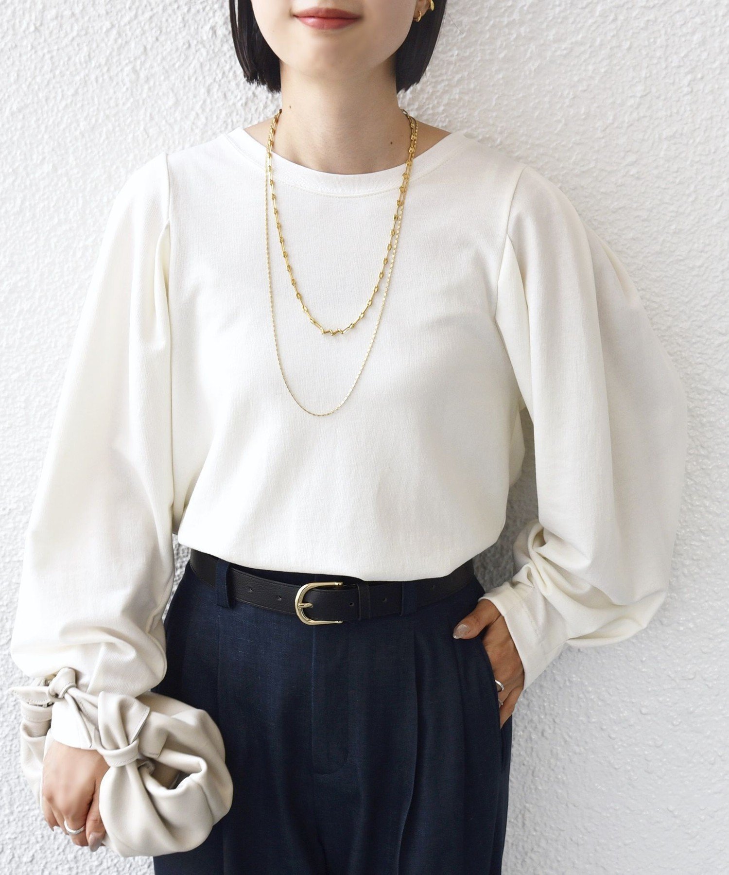 【シップス フォー ウィメン/SHIPS】のDEPEND インレー タック デザイン プルオーバー インテリア・キッズ・メンズ・レディースファッション・服の通販 founy(ファニー) 　ファッション　Fashion　レディースファッション　Fashion for Women　トップス・カットソー　Cut & Sew Tops　カジュアルプルオーバー・ニットトップス　Pullovers & Knit Tops / Casual Pullovers　スリット　Slit, Slit Detail　ボトム　Bottoms, Lower Wear　ポケット　Pocket, Pocket Detail　ビジネス 仕事 通勤　Business / Work / Commuting　2025年　2025　2025-2026秋冬・A/W　Autumn/Winter 2025–26 AW25–26　オフホワイト|ID: prp329100004834815 ipo3291000000035214628