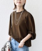 【シップス フォー ウィメン/SHIPS】のDEPEND インレー タック デザイン プルオーバー 人気、トレンドファッション・服の通販 founy(ファニー) ファッション Fashion レディースファッション Fashion for Women トップス・カットソー Cut & Sew Tops カジュアルプルオーバー・ニットトップス Pullovers & Knit Tops / Casual Pullovers スリット Slit, Slit Detail ボトム Bottoms, Lower Wear ポケット Pocket, Pocket Detail ビジネス 仕事 通勤 Business / Work / Commuting 2025年 2025 2025-2026秋冬・A/W Autumn/Winter 2025–26 AW25–26 thumbnail ブラウン|ID: prp329100004834815 ipo3291000000035214631