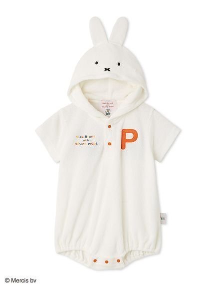 【ジェラート ピケ/gelato pique / KIDS】の【Dick Bruna】【BABY】miffy パイルロンパース 人気、トレンドファッション・服の通販 founy(ファニー) 　ファッション　Fashion　キッズファッション　Fashion for Kids　ロンパース　Romper, Jumpsuit　 other-1|ID: prp329100004834823 ipo3291000000035214677
