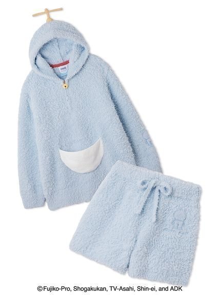 【ジェラート ピケ/gelato pique】の【ドラえもん】【レディース】ジェラートパーカ ショートパンツ インテリア・キッズ・メンズ・レディースファッション・服の通販 founy(ファニー) 　ファッション　Fashion　レディースファッション　Fashion for Women　パンツ　Pants & Trousers　ショートパンツ・ハーフパンツ　High-Waisted & Relaxed Shorts　イエロー　Yellow　キャラクター　Character, Licensed Characters　コレクション　Collection, Seasonal Line　ショート　Short, Short Length　スマート　Smart, Elegant　人気　Popular, Best Seller　フロント　Front, Front Design　ポケット　Pocket, Pocket Detail　モチーフ　Motif, Design Theme　リボン　Ribbon, Bow　BLU[086]|ID: prp329100004834838 ipo3291000000035214861