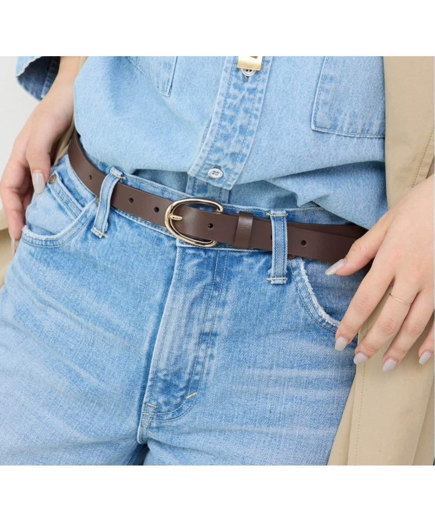 【スローブ イエナ/SLOBE IENA】の《追加7》SLOBE ラウンドバックルレザーベルト 人気、トレンドファッション・服の通販 founy(ファニー) 　ファッション　Fashion　レディースファッション　Fashion for Women　バッグ　Bags　ベルト&ウエストマーク　Belts & Waist Accessories　2025年　2025　2025-2026秋冬・A/W　Autumn/Winter 2025–26 AW25–26　トレンド　Trend, Trending Now　フェミニン　Feminine, Girly　 other-1|ID: prp329100004834846 ipo3291000000035214923