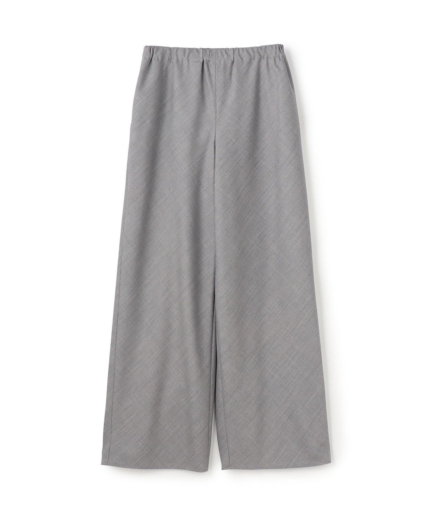 【トゥモローランド/TOMORROWLAND】のウォッシャブルギャバジン イージーセミワイドパンツ インテリア・キッズ・メンズ・レディースファッション・服の通販 founy(ファニー) 　ファッション　Fashion　レディースファッション　Fashion for Women　パンツ　Pants & Trousers　ウォッシャブル　Machine Washable　シンプル　Simple, Minimal　ストライプ　Stripe, Striped Pattern　バイアス　Bias, Diagonal Cut　リラックス　Relax, Relaxed Fit　13 ライトグレー|ID: prp329100004834854 ipo3291000000035214973