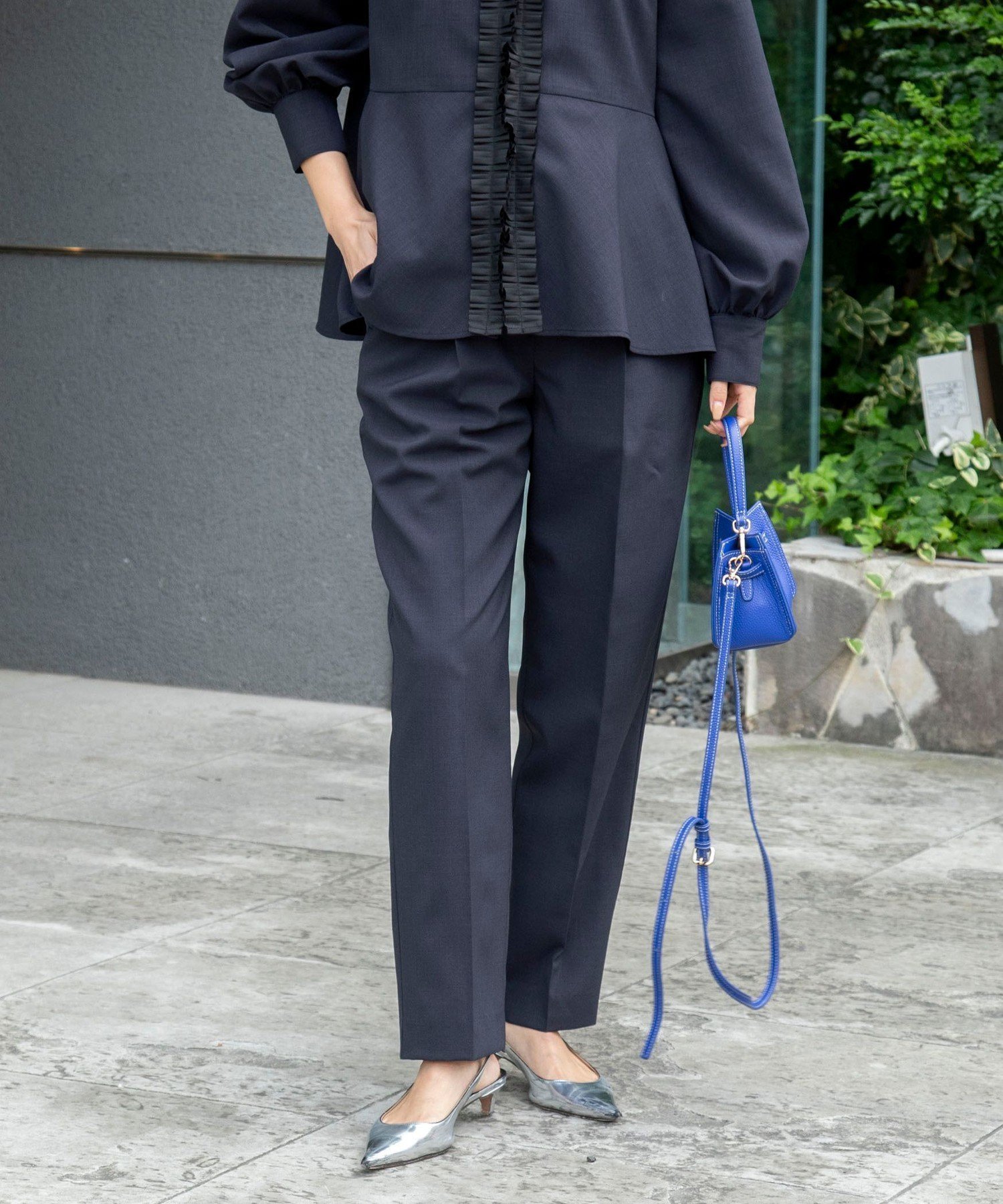 【ノーリーズ/NOLLEY'S】の《セットアップ対応》ウォッシャブルタックテーパードパンツ 人気、トレンドファッション・服の通販 founy(ファニー) 　ファッション　Fashion　レディースファッション　Fashion for Women　セットアップ　Matching Sets　レディースパンツ・ボトムス　Pants & Trousers / Bottoms　2025年　2025　2025-2026秋冬・A/W　Autumn/Winter 2025–26 AW25–26　おすすめ　Recommended / Our Picks　セットアップ　Set-Up, Coordinated Outfit　バランス　Balance, Style Balance　フォルム　Silhouette, Form　マニッシュ　Mannish, Boyish　 other-1|ID: prp329100004834857 ipo3291000000035215001