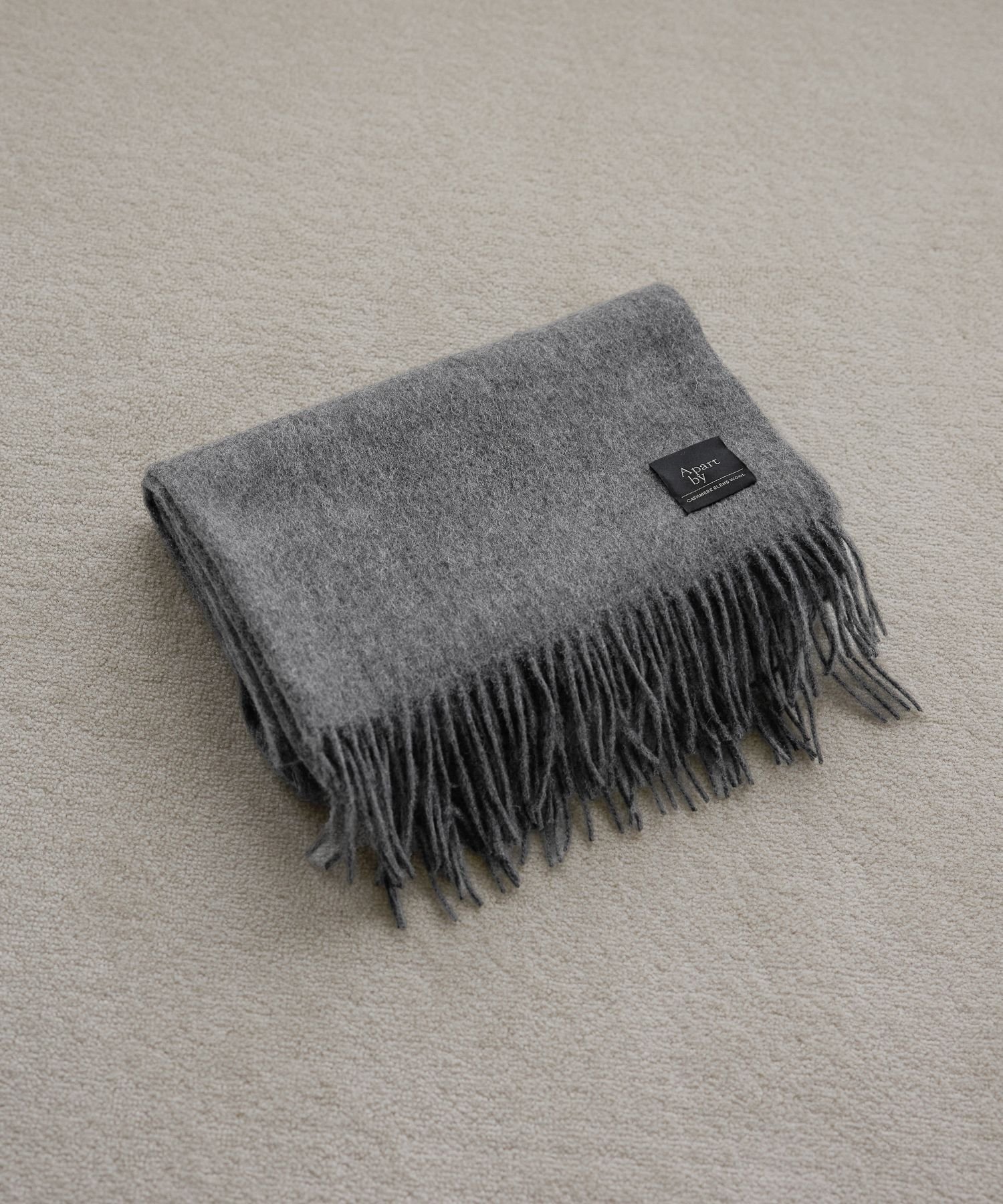 【アパートバイローリーズ/apart by lowrys】のカシミヤコンウールストール インテリア・キッズ・メンズ・レディースファッション・服の通販 founy(ファニー) 　ファッション　Fashion　レディースファッション　Fashion for Women　トレンド　Trend, Trending Now　ベーシック　Basic, Essential　今季　This Season, Current Season　定番　Standard, Basic Item　グレー15|ID: prp329100004834866 ipo3291000000035215049