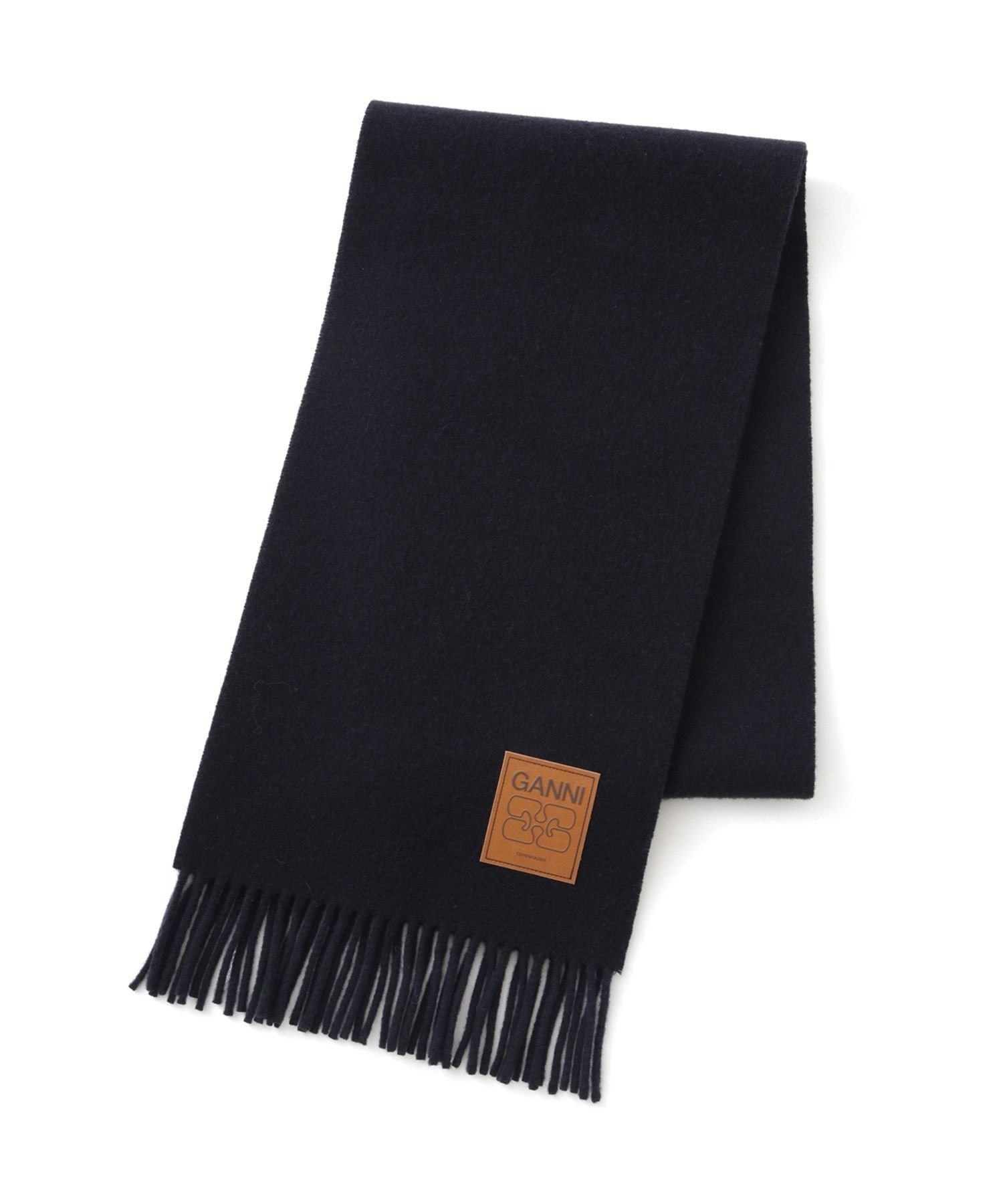 【アダム エ ロペ/ADAM ET ROPE'】のGANNI Double Face Wool Solid Scarf インテリア・キッズ・メンズ・レディースファッション・服の通販 founy(ファニー) 　ファッション　Fashion　レディースファッション　Fashion for Women　ネイビー(40)|ID: prp329100004834870 ipo3291000000035215072