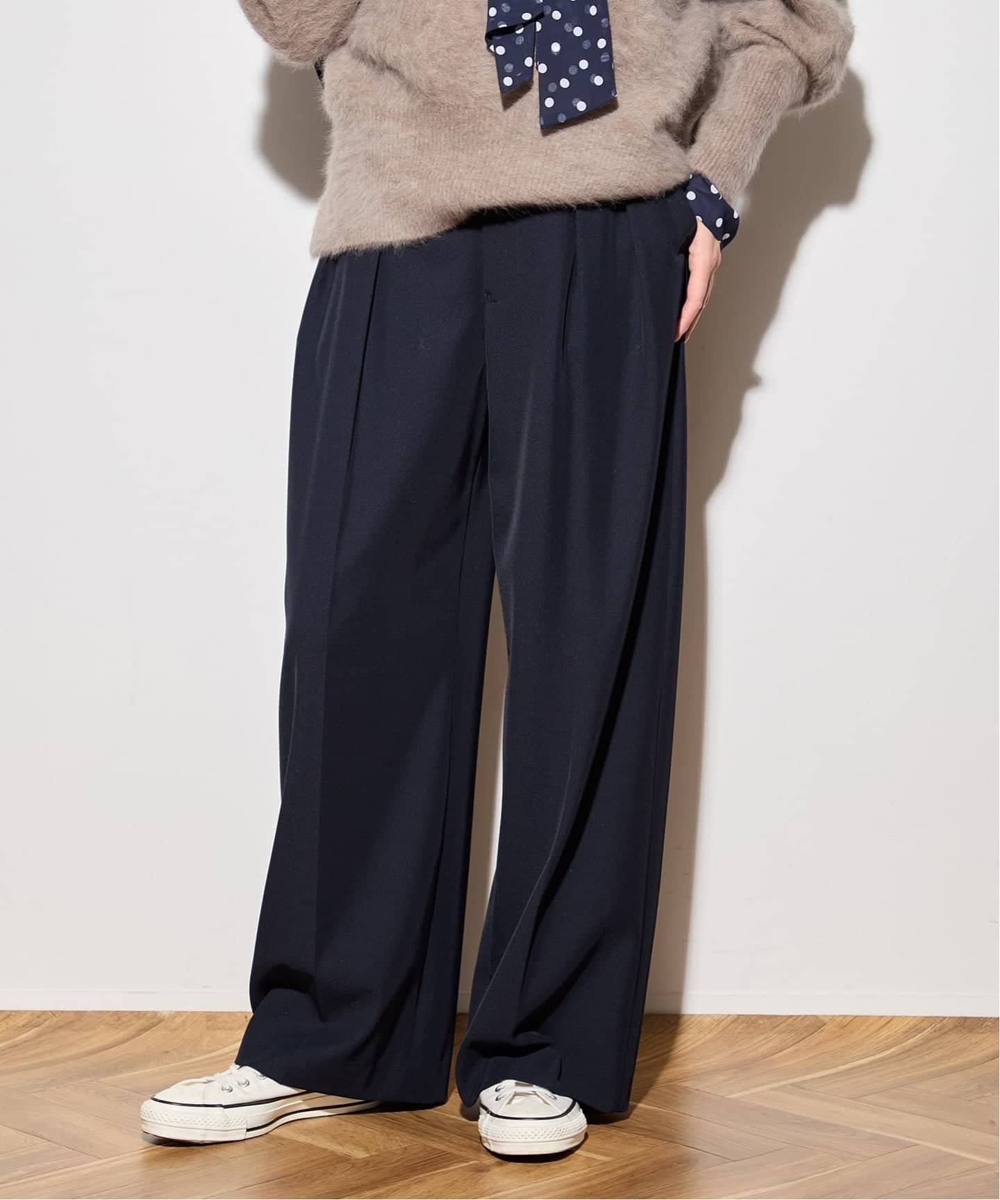 【ジャーナルスタンダード レサージュ/journal standard L'essage】の《追加3》ヴィスポリギャバ パンツ インテリア・キッズ・メンズ・レディースファッション・服の通販 founy(ファニー) 　ファッション　Fashion　レディースファッション　Fashion for Women　パンツ　Pants & Trousers　2025年　2025　2025-2026秋冬・A/W　Autumn/Winter 2025–26 AW25–26　おすすめ　Recommended / Our Picks　ジャケット　Jacket, Outerwear　スウェット / スエット　Sweatshirt, Sweatwear　スニーカー　Sneakers, Trainers　スラックス　Slacks, Dress Pants　セットアップ　Set-Up, Coordinated Outfit　ワイド　Wide, Wide Fit　ネイビー|ID: prp329100004834876 ipo3291000000035215109