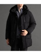 【ニコル/NICOLE / MEN】の【ex/tra】ストレッチボンディング ロングダウンブルゾン 人気、トレンドファッション・服の通販 founy(ファニー) ファッション Fashion メンズファッション Fashion for Men イタリア Italy エレガント 上品 Elegant 軽量 Lightweight, Ultra Light ストレッチ Stretch, Stretchy Fabric スマート Smart, Elegant ダウン Down, Puffer ボンディング Bonding, Bonded Fabric ポケット Pocket, Pocket Detail ビジネス 仕事 通勤 Business / Work / Commuting thumbnail 49ブラック|ID: prp329100004834883 ipo3291000000035215179