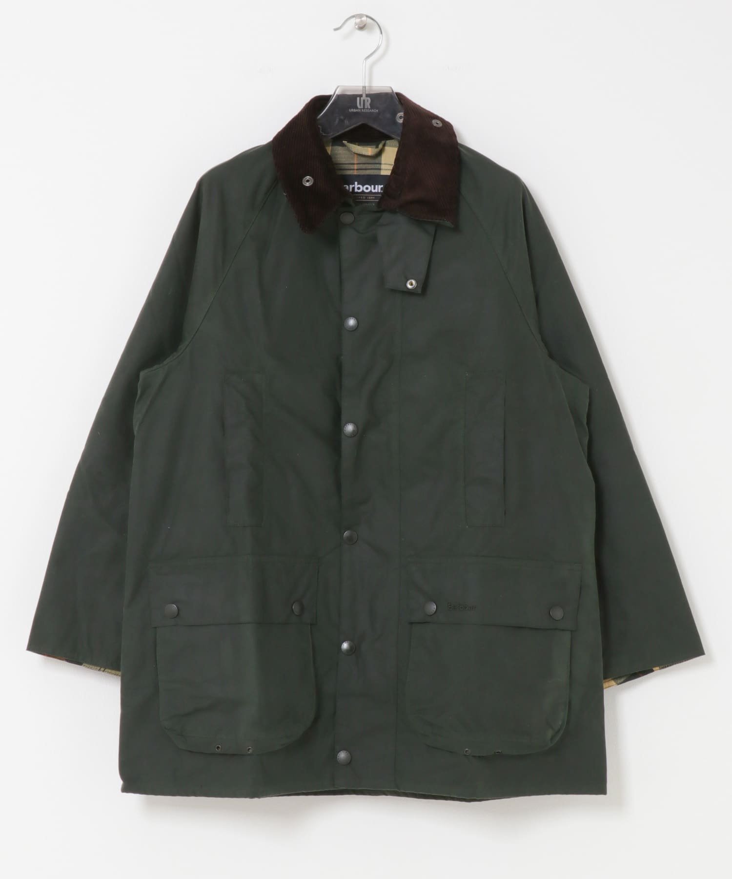 【アーバンリサーチ/URBAN RESEARCH / MEN】のBarbour OS BEAUFORT WAX JACKET 人気、トレンドファッション・服の通販 founy(ファニー) 　ファッション　Fashion　メンズファッション　Fashion for Men　アウトドア　Outdoor Clothing　コーデュロイ　Corduroy, Cord Fabric　ジャケット　Jacket, Outerwear　デニム　Denim, Jeans Material　人気　Popular, Best Seller　フロント　Front, Front Design　ポケット　Pocket, Pocket Detail　冬　Winter / This Winter　A/W・秋冬　Autumn/Winter　おすすめ　Recommended / Our Picks　ビジネス 仕事 通勤　Business / Work / Commuting　2025年　2025　2025-2026秋冬・A/W　Autumn/Winter 2025–26 AW25–26　 other-1|ID: prp329100004834909 ipo3291000000035215495