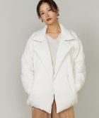 【イネド/INED】のピーコートダウン 人気、トレンドファッション・服の通販 founy(ファニー) ファッション Fashion レディースファッション Fashion for Women アウター Coat / Outerwear Collection コート・ロングコート・ピーコート Long Coats, Peacoats & More 軽量 Lightweight, Ultra Light スマート Smart, Elegant ダウン Down, Puffer バランス Balance, Style Balance フェザー Feather, Feather Detail フロント Front, Front Design ボトム Bottoms, Lower Wear ポケット Pocket, Pocket Detail 防寒 Cold Protection, Winter-Ready リラックス Relax, Relaxed Fit エレガント 上品 Elegant thumbnail オフホワイト|ID: prp329100004834946 ipo3291000000035215987