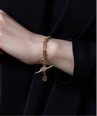 【セットアップセブン/SETUP7】のPHILIPPE AUDIBERT/マンテルチェーンブレスレット bracelet Sarah laiton BR5231 プレゼント ギフト 人気、トレンドファッション・服の通販 founy(ファニー) ファッション Fashion レディースファッション Fashion for Women ジュエリー Jewelry チェーン＆カフブレスレット Cuff & Chain Bracelets おすすめ Recommended / Our Picks アクセサリー Fashion Accessories ギフト プレゼント Gift / Present サングラス Sunglasses, Shades シンプル Simple, Minimal ジャケット Jacket, Outerwear スウェット / スエット Sweatshirt, Sweatwear セットアップ Set-Up, Coordinated Outfit チェーン Chain, Chain Strap デニム Denim, Jeans Material トレーナー Sweatshirt, Trainer バングル Bangle, Bracelet フランス France, French ブレスレット Bracelet, Wristband エレガント 上品 Elegant 時計 Watch, Wristwatch thumbnail GLD|ID: prp329100004834952 ipo3291000000035216050