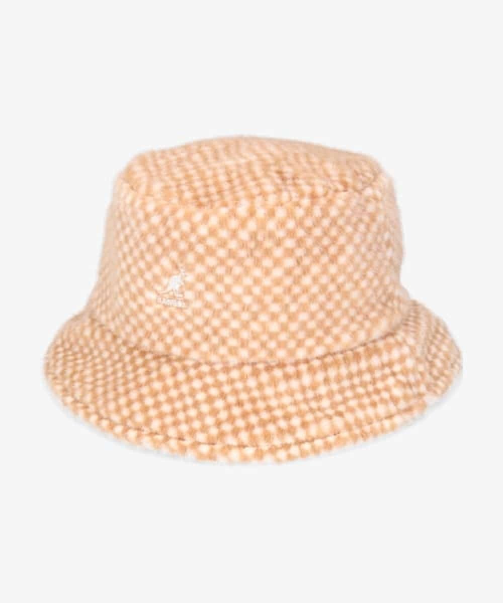 【オーバーライド/OVERRIDE】のKANGOL FAUX FUR BUCKET インテリア・キッズ・メンズ・レディースファッション・服の通販 founy(ファニー) 　ファッション　Fashion　レディースファッション　Fashion for Women　チェック　Check, Plaid, Tartan　トレンド　Trend, Trending Now　フェイクファー　Faux Fur, Imitation Fur　フロント　Front, Front Design　マーブル　Marble, Marble Pattern　定番　Standard, Basic Item　TAN CHECK|ID: prp329100004834963 ipo3291000000035216141