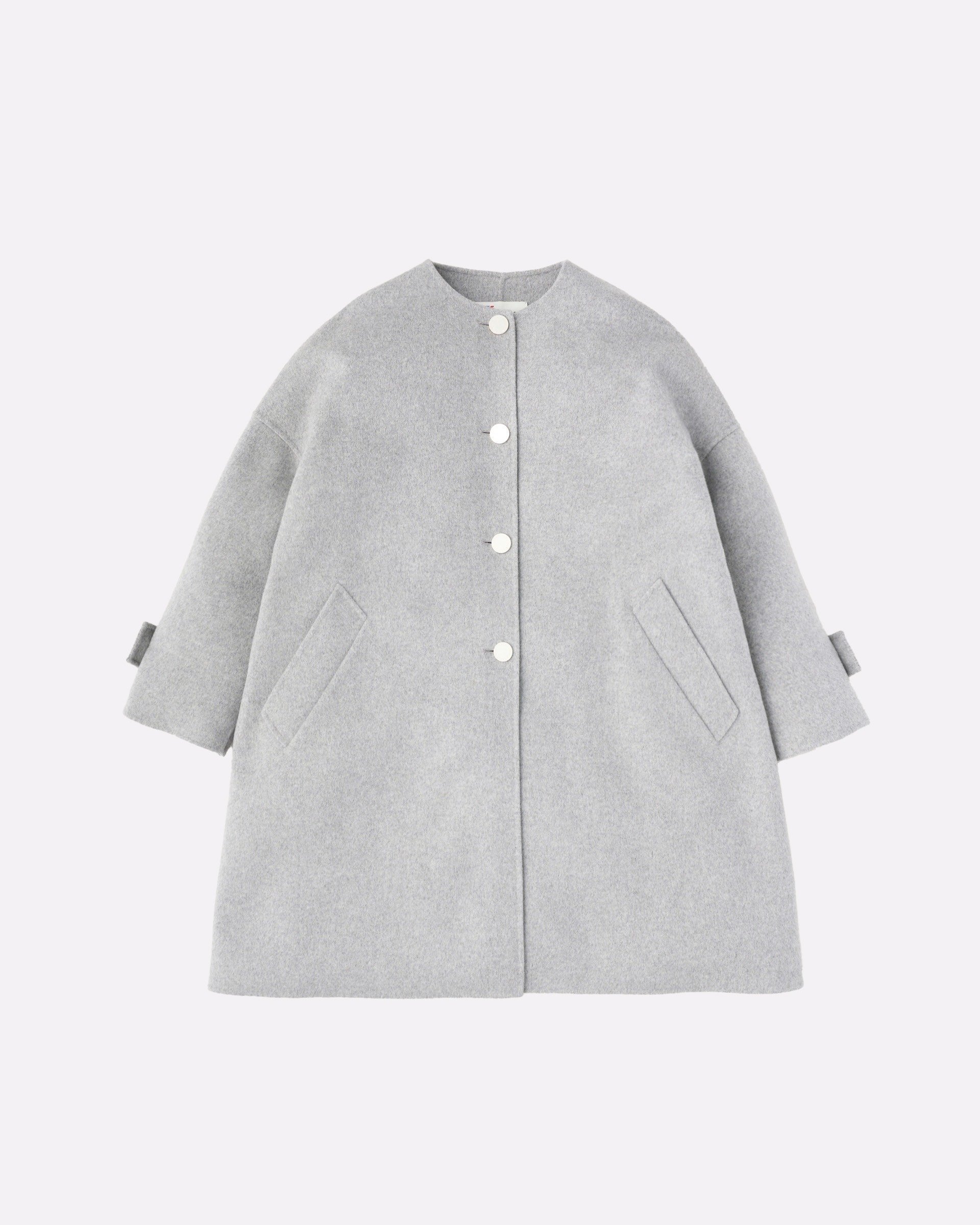 【トラディショナル ウェザーウェア/TWW / Traditional Weatherwear】のMALTON LONG NO COLLAR RV 人気、トレンドファッション・服の通販 founy(ファニー) 　ファッション　Fashion　レディースファッション　Fashion for Women　ショルダー　Shoulder, Shoulder Strap　シルバー　Silver, Metallic Silver　ダブル　Double, Double-Breasted　デニム　Denim, Jeans Material　ドロップ　Drop Shoulder, Dropped Style　フェイス　Face, Facial Design　フェミニン　Feminine, Girly　フラット　Flat, Flat Shoes　ロング　Long, Long-Length　人気　Popular, Best Seller　A/W・秋冬　Autumn/Winter　 other-1|ID: prp329100004834982 ipo3291000000035216347