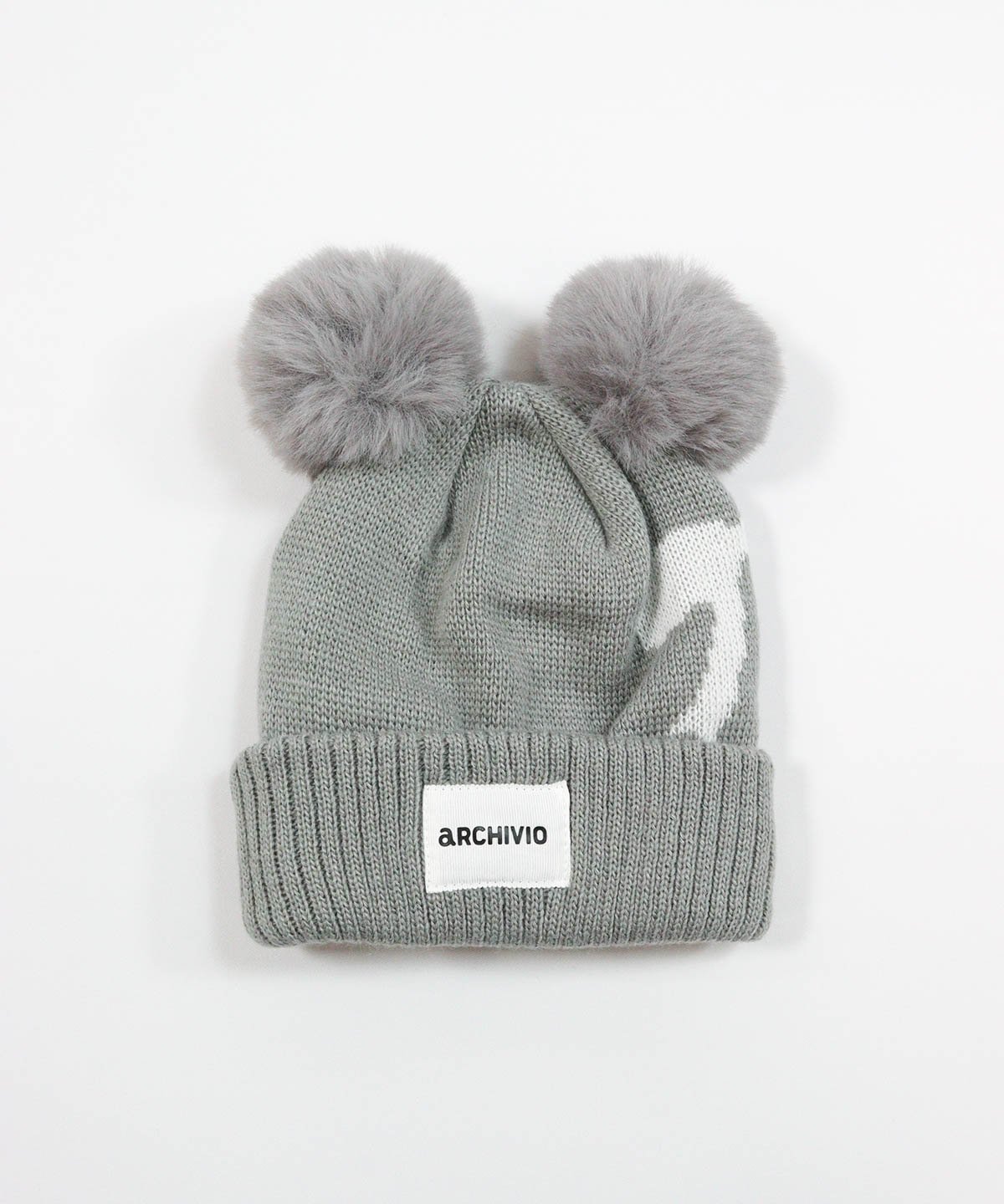 【アルチビオ/archivio】の【アルチビオ公式】ボンボンニット帽 インテリア・キッズ・メンズ・レディースファッション・服の通販 founy(ファニー) 　ファッション　Fashion　レディースファッション　Fashion for Women　トップス・カットソー　Cut & Sew Tops　ニット　Knit Tops & Sweaters　ギフト プレゼント　Gift / Present　コレクション　Collection, Seasonal Line　ゴルフ　Golf　スポーツ　Sports, Activewear　トレンド　Trend, Trending Now　ネイティブ　Native, Ethnic Style　リボン　Ribbon, Bow　帽子　Hat, Headwear　グレー|ID: prp329100004834987 ipo3291000000035216393