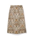 【ティーチ/TEECHI】のメタルジャカードタックスカート 人気、トレンドファッション・服の通販 founy(ファニー) ファッション Fashion レディースファッション Fashion for Women スカート Skirts イエロー Yellow オリエンタル Oriental Pattern シンプル Simple, Minimal ジャカード／ジャガード Jacquard, Woven Pattern スリット Slit, Slit Detail フロント Front, Front Design ポケット Pocket, Pocket Detail メタリック Metallic, Shiny Finish モダン Modern, Contemporary モチーフ Motif, Design Theme ラグジュアリー Luxury, Elegant ルーズ Loose, Oversized ロング Long, Long-Length おすすめ Recommended / Our Picks thumbnail YELLOW|ID: prp329100004834992 ipo3291000000035216415