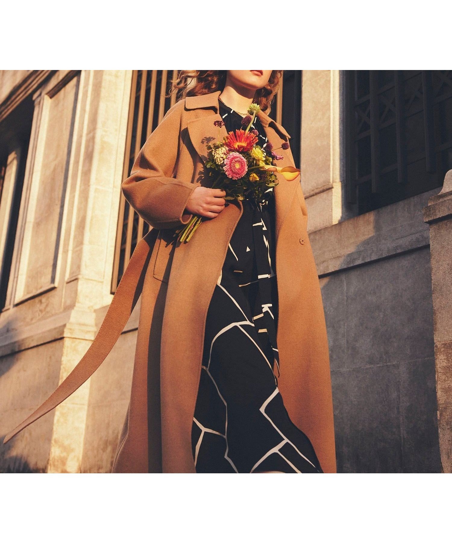 【ロペ/ROPE'】のコロンボキャメルリバーロングコート 人気、トレンドファッション・服の通販 founy(ファニー) 　ファッション　Fashion　レディースファッション　Fashion for Women　アウター　Coat / Outerwear Collection　コート・ロングコート・ピーコート　Long Coats, Peacoats & More　おすすめ　Recommended / Our Picks　イタリア　Italy　クラシカル　Classical, Vintage-Inspired　フロント　Front, Front Design　ポケット　Pocket, Pocket Detail　エレガント 上品　Elegant　 other-1|ID: prp329100004835007 ipo3291000000035216549