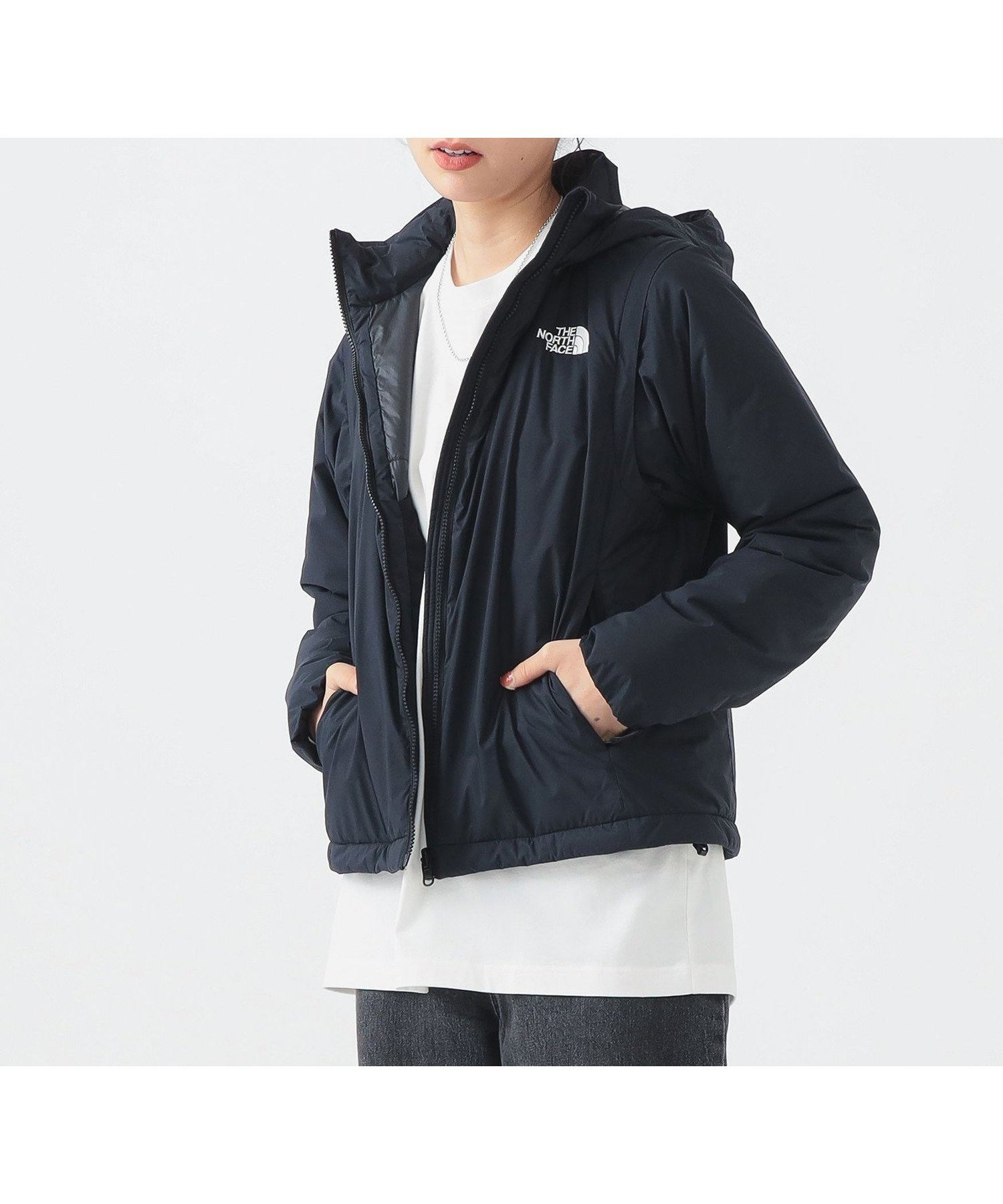 【ビーミングライフストアバイビームス/B:MING LIFE STORE by BEAMS】のTHE NORTH FACE / ジップイン サニーヌック ジャケット NYW82503 25AW 秋冬 秋アウター ライトアウター 2way インテリア・キッズ・メンズ・レディースファッション・服の通販 founy(ファニー) 　ファッション　Fashion　レディースファッション　Fashion for Women　アウター　Coat / Outerwear Collection　レディースジャケット・軽アウター　Jackets　アウトドア　Outdoor Clothing　秋　Autumn　カーディガン　Cardigan, Knitwear　コンパクト　Compact, Small Size　ショート　Short, Short Length　ジャケット　Jacket, Outerwear　ドット　Polka Dot, Dot Pattern　ベスト　Vest, Waistcoat　ラウンド　Round, Round Neck　ランニング　Running, Running Wear, Activewear, Jogging　リバーシブル　Reversible, Two-Sided　A/W・秋冬　Autumn/Winter　再入荷　Restock / Back in Stock　おすすめ　Recommended / Our Picks　2025年　2025　2025-2026秋冬・A/W　Autumn/Winter 2025–26 AW25–26　ブラック|ID: prp329100004835014 ipo3291000000035216685
