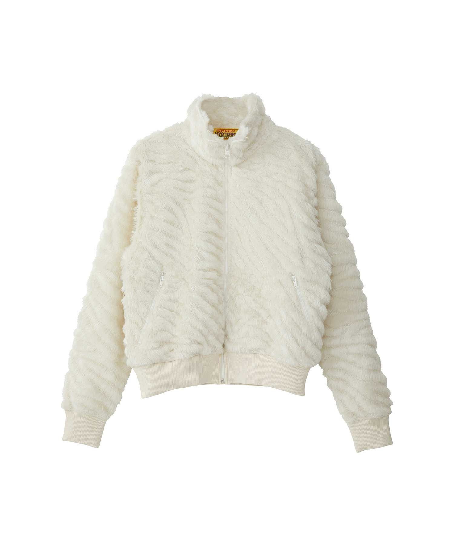 【ヒステリックグラマー/HYSTERIC GLAMOUR】のSUPER HYSジャカード ジャンパー インテリア・キッズ・メンズ・レディースファッション・服の通販 founy(ファニー) 　ファッション　Fashion　レディースファッション　Fashion for Women　ジャカード／ジャガード　Jacquard, Woven Pattern　ラグジュアリー　Luxury, Elegant　ループ　Loop, Loop Knit　ホワイト系柄|ID: prp329100004835075 ipo3291000000035217492