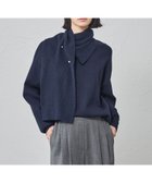 【キャスト/CAST】の【セットアップ対応】マフラードッキングニット 人気、トレンドファッション・服の通販 founy(ファニー) ファッション Fashion レディースファッション Fashion for Women トップス・カットソー Cut & Sew Tops ニット Knit Tops & Sweaters マフラー・スヌード / 冬小物の定番 Scarves & Mufflers おすすめ Recommended / Our Picks アクセサリー Fashion Accessories ストレッチ Stretch, Stretchy Fabric セットアップ Set-Up, Coordinated Outfit ドッキング Docking, Mixed Material バランス Balance, Style Balance マフラー Scarf, Muffler エレガント 上品 Elegant 冬 Winter / This Winter 秋 Autumn A/W・秋冬 Autumn/Winter thumbnail ネイビー|ID: prp329100004835079 ipo3291000000035217589