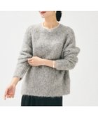 【アンタイトル/UNTITLED】の【ゆったり/モヘヤニット】アルパカ混シャギーニット グレー|ID: prp329100004835104 ipo3291000000035244500